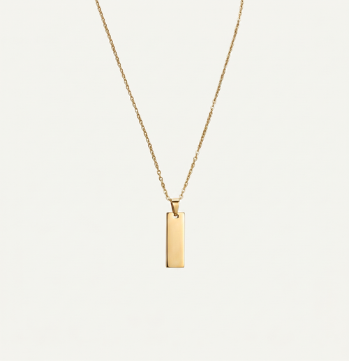 Collar Rectangulo Plano